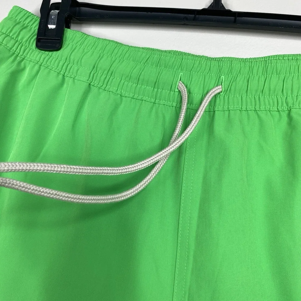 Polo Ralph Lauren Men's XL Neon Green Swim Trunks Shorts Mesh Lined‎